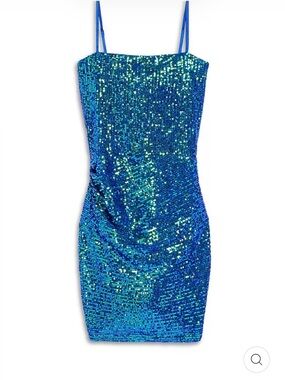 NWT Katie J NYC Tween "Maddy Dress" in Ocean Blue